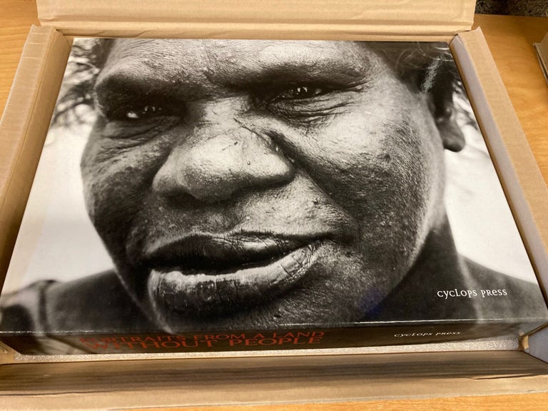 Item #605580 Portraits from a Land without People: A Pictorial Anthology of Indigenous Australia 1847-2008. John Ogden, Larissa Behrendt, Pat Dodson, Din Heagney.