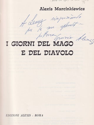 I Giorni Del Mago e Del Diavolo