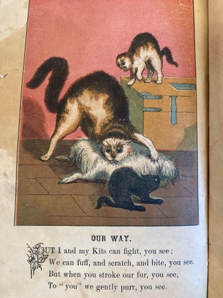 Chit chat by a motherly cat