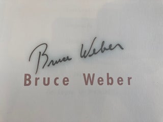 Bruce Weber (Signed First Edition)