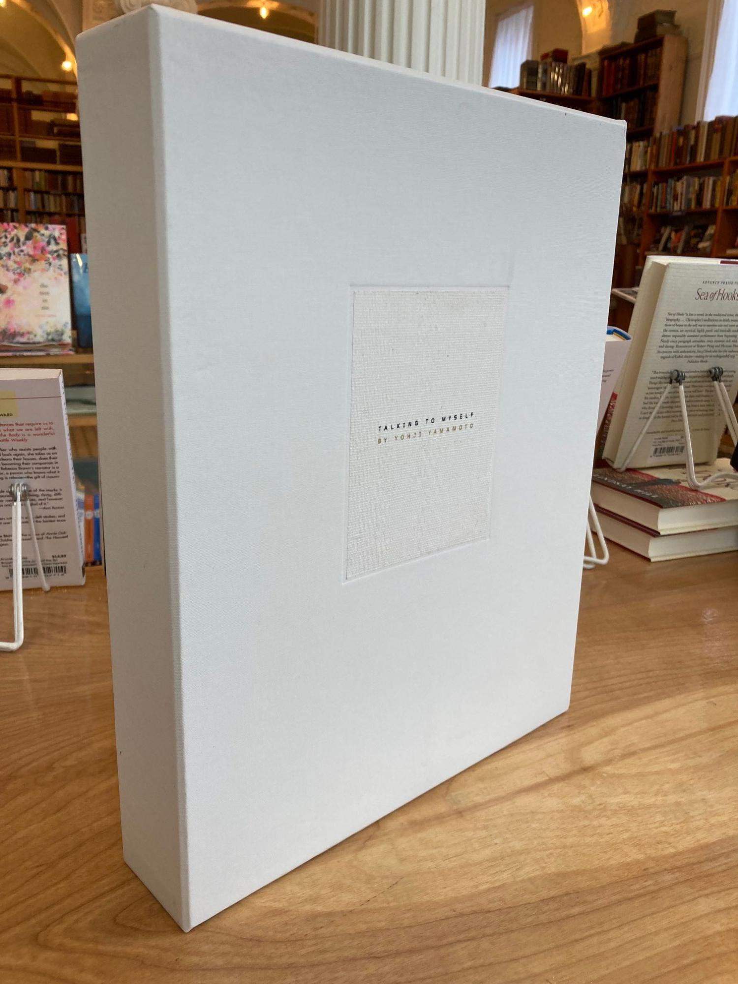 Talking to myself ; 1981-2002 2 volume boxed set with original print by  Yohji Yamamoto, Kiyokazu Washida, Carla Sozzani on Arundel Books