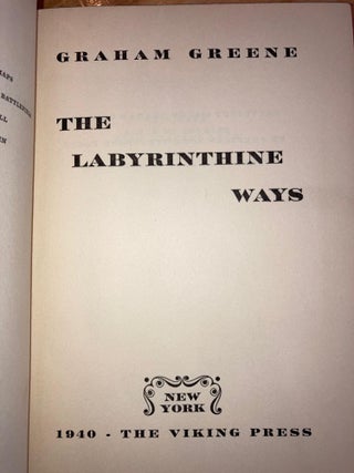 The Labyrinthine Ways