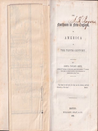 The Northmen in New England, or America in The Tenth Century