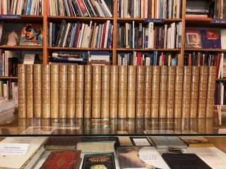 Item #615843 Works [spine title: George Eliot's Works] [24 volumes]. George Eliot, J. W. Cross