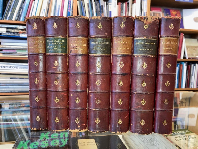 Item #615907 Novels of George Eliot [8 volumes bound in 7]. George Eliot.