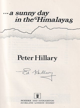 A Sunny Day in the Himalayas