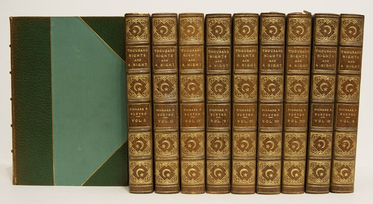 Item #618221 The Book of the Thousand Nights and a Night: A Plain and Literal Translation of the Arabian Nights Entertainments (16 Volume Set) [10 volume Nights; WITH 6 volume Supplemental Nights]. Arabian Nights, Richard F. Burton.