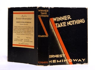 Item #619023 Winner Take Nothing. Ernest Hemingway