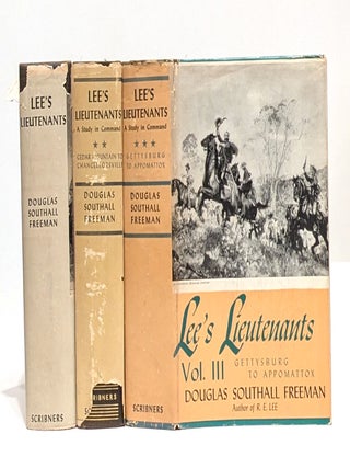 Item #620492 Lee's Lieutenants: a Study in Command. Volumes 1: Manassas to Malvern Hill; 2: Cedar...