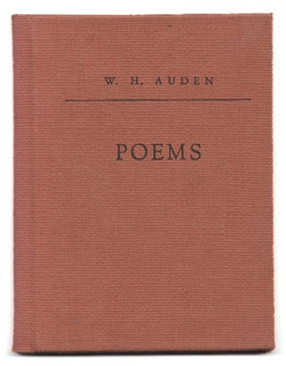 Item #620758 Poems. W. H. Auden