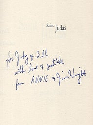 Saint Judas (Wesleyan Poetry Program)