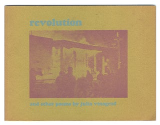 Item #624426 Revolution and Other Poems. Julia Vinograd