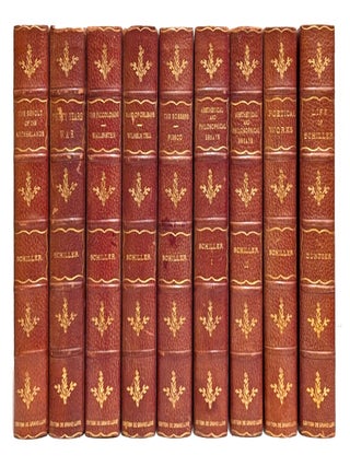 The Works of Friedrich Schiller [9 volumes, of 10. Friedrich Schiller, Nathan Haskell Dole.