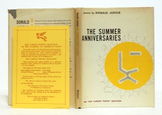 Item #624597 The Summer Anniversaries: The 1959 Lamont Poetry Selection. Donald Justice