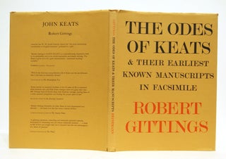 Item #624833 The Odes Of Keats, And Their Earliest Known Manuscripts In Facsimile. John Keats,...