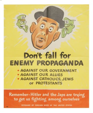 Item #624883 Don't Fall for Enemy Propaganda. Jack Betts
