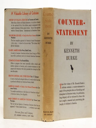 Item #626398 Counter Statement. Kenneth Burke