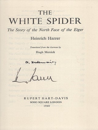 The White Spider: The History of the Eiger's North Face