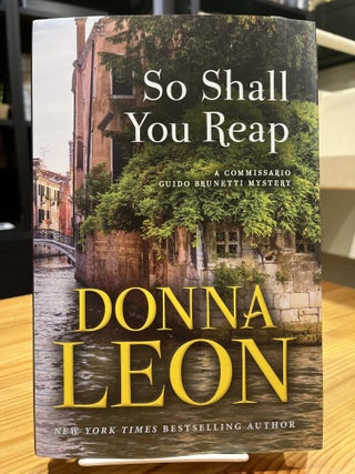 Item #627365 So Shall You Reap. Donna Leon