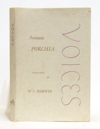 Item #627951 Voices. Antonio Porchia, W S. Merwin