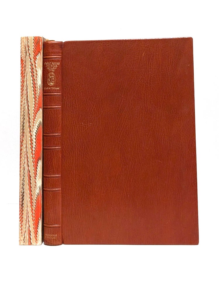 Item #628148 Great Books and Book Collectors. Alan G. Thomas, Reynolds Stone.