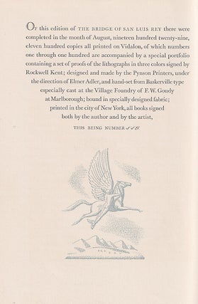 The Bridge Of San Luis Rey
