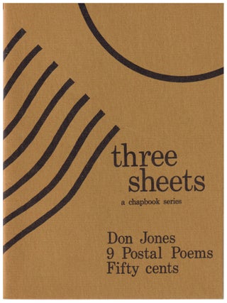 Item #629401 9 Postal Poems. Don Jones