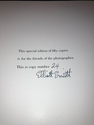 Item #629635 Personal Exposures. Elliott Erwitt