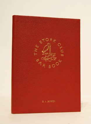 Item #630746 The Stork Club Bar Book Clam Shell Box Sherman Billingsley Bootlegger, Lucius Beebe,...