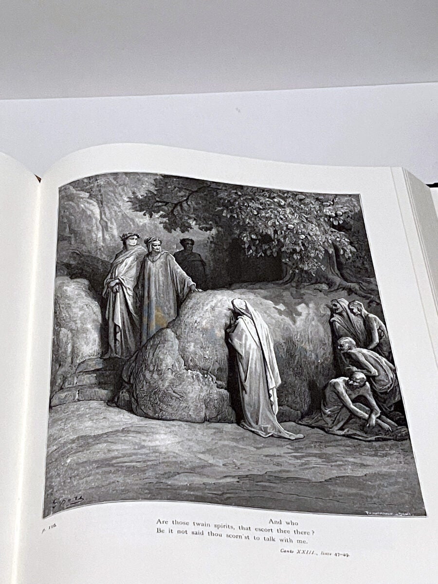 The Divine Comedy: Inferno; Purgatory, Paradise 3 volumes bound as
