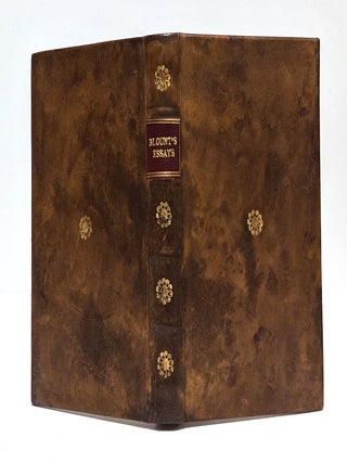 Item #645220 Essays on Several Subjects. Thomas Pope Blount