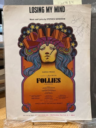 Item #646963 Losing My Mind: Music and Lyrics (from 'Follies'_. Stephen Sondheim, Dorothy...