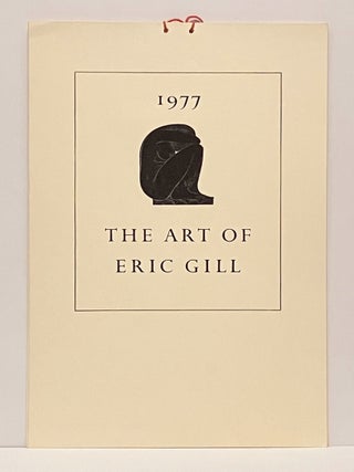 Item #647690 The Art of Eric Gill: 1977 [Calendar