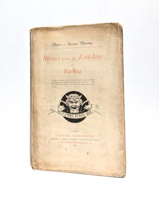 Item #649860 Stories from the Folk-lore of Russia. 'Studies in European Storiology'. Aleksander...