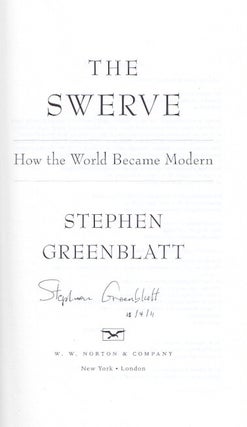 Swerve: How the World Became Modern