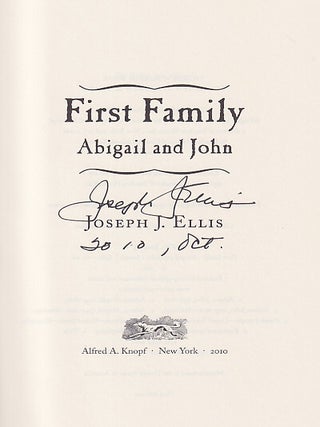 First Family: Abigail and John