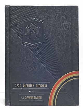 Item #652582 222nd Infantry Regiment - 42nd Infantry Division. n/a