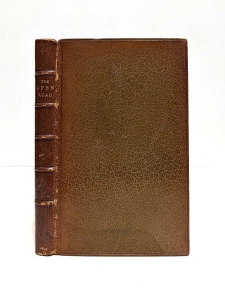 Item #654209 The Open Road, a Little Book for Wayfarers. E. V. Lucas
