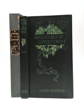 Item #655916 Adventures in Contentment. David Grayson, Ray Stannard Baker
