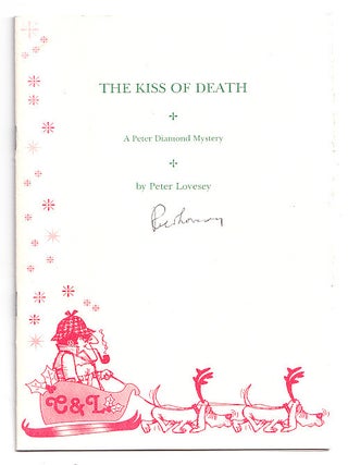 Item #656436 The Kiss of Death (A Peter Diamond Mystery). Peter Lovesey