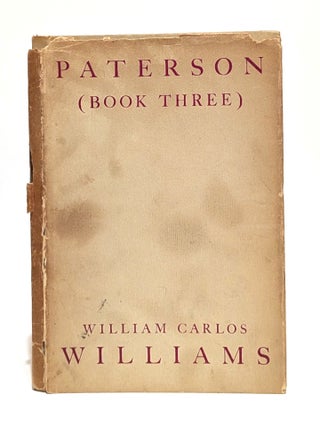Paterson (Book Three. William Carlos Williiams.