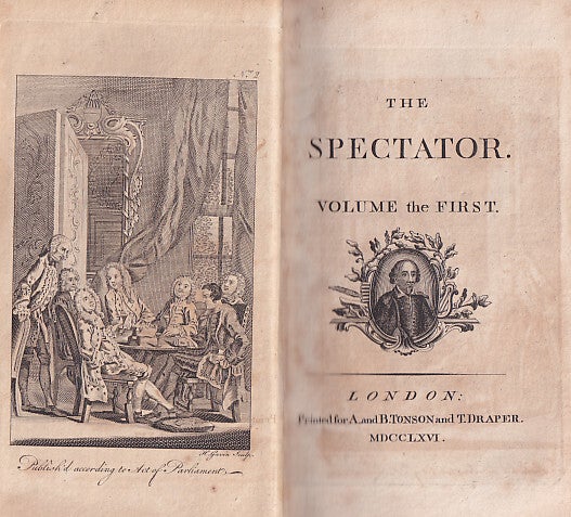 The Spectator 8 volumes | Joseph Addison, Richard Steele