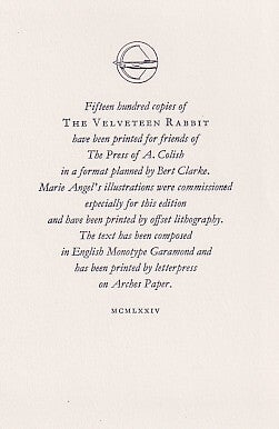 The Velveteen Rabbit: Or, How Toys Become Real
