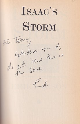 Isaac's Storm (Uncorrected Proof)