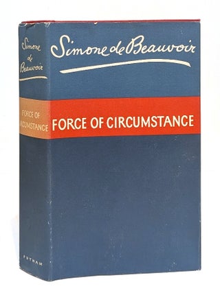 Item #664075 Force of Circumstance. Simone De Beauvoir
