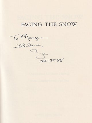 Facing the Snow: Visions of Tu Fu