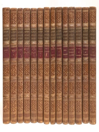 Item #665003 Matthew Arnold's Works [spine title] [14 volumes]. Matthew Arnold