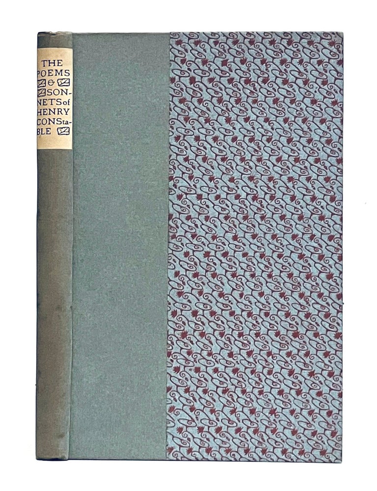 Item #665099 The Poems & Sonnets of Henry Constable. Henry Constable, Charles Ricketts.
