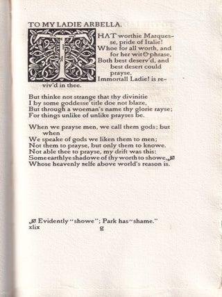 The Poems & Sonnets of Henry Constable