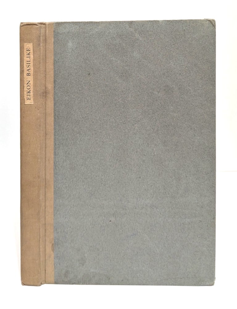 Item #665153 Eikon Basilike or the King's Book [The King's Library] [The De La More Press Folios, II]. Edward Almack.